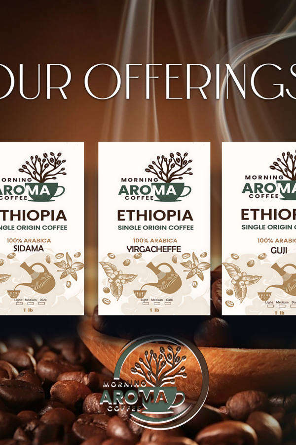 Ethiopian Specialty Roasted Coffee-5 lb - Image 4